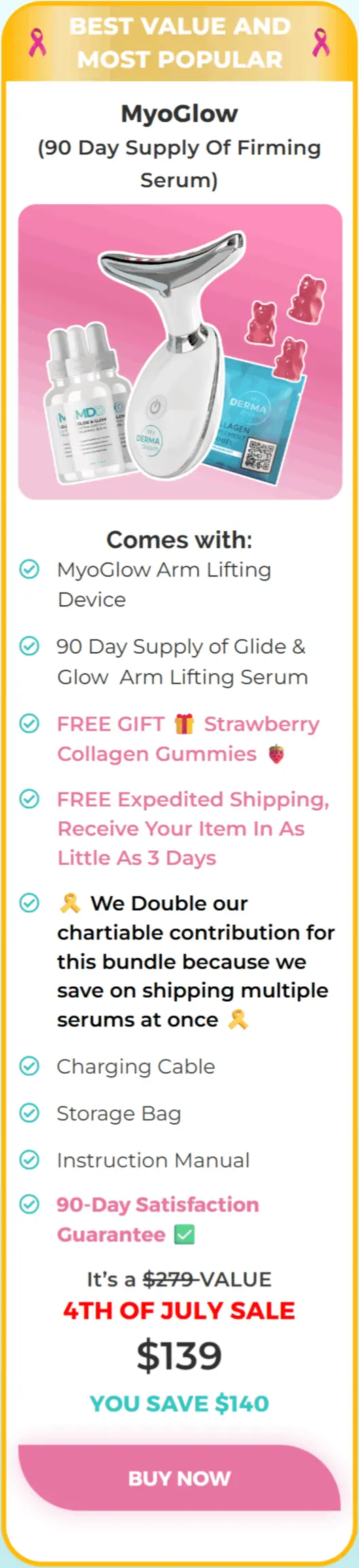 My Derma Dream Red Light Therapy package price